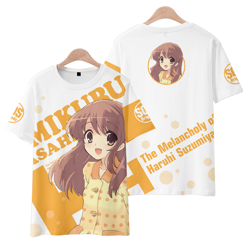 Anime Merchandise Clothes - Anime Suzumiya Haruhi No Yuuutsu T-shirt