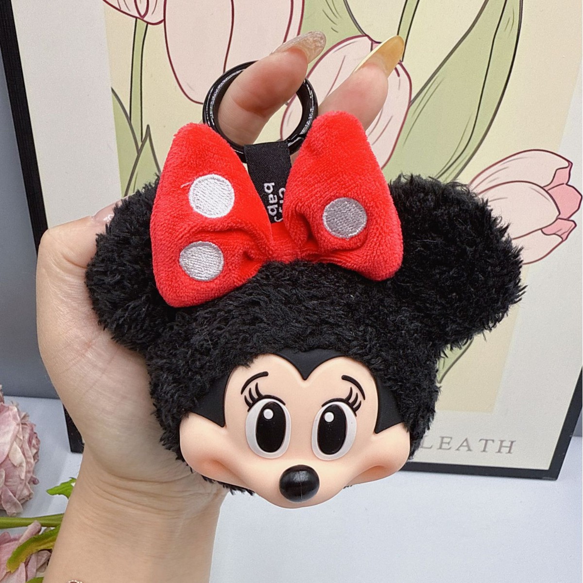 Anime Merchandise Keychain - Portachiavi con bambola di peluche di
