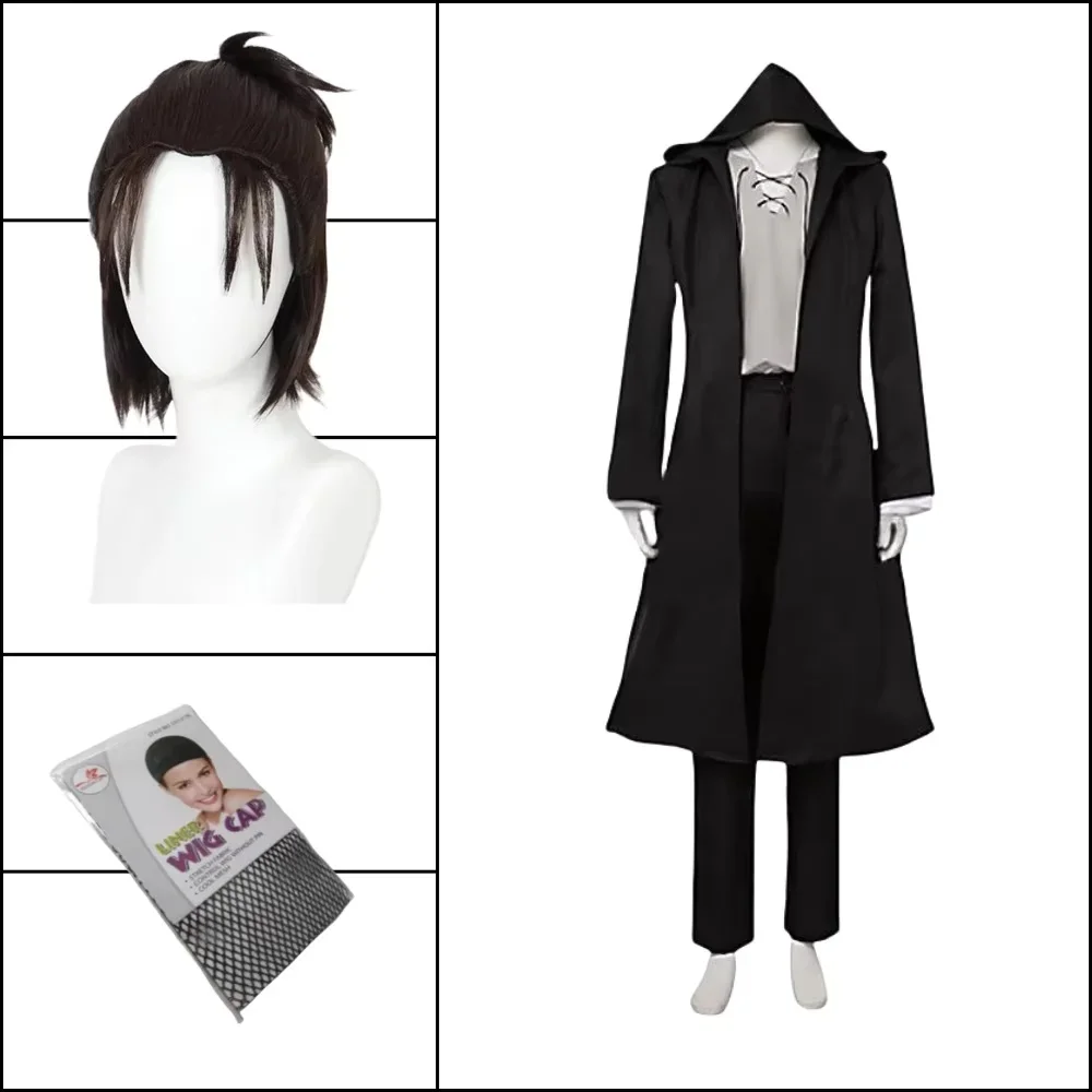 Anime Merchandise Clothes - Costume Cosplay Eren Jaeger 2026, Costume