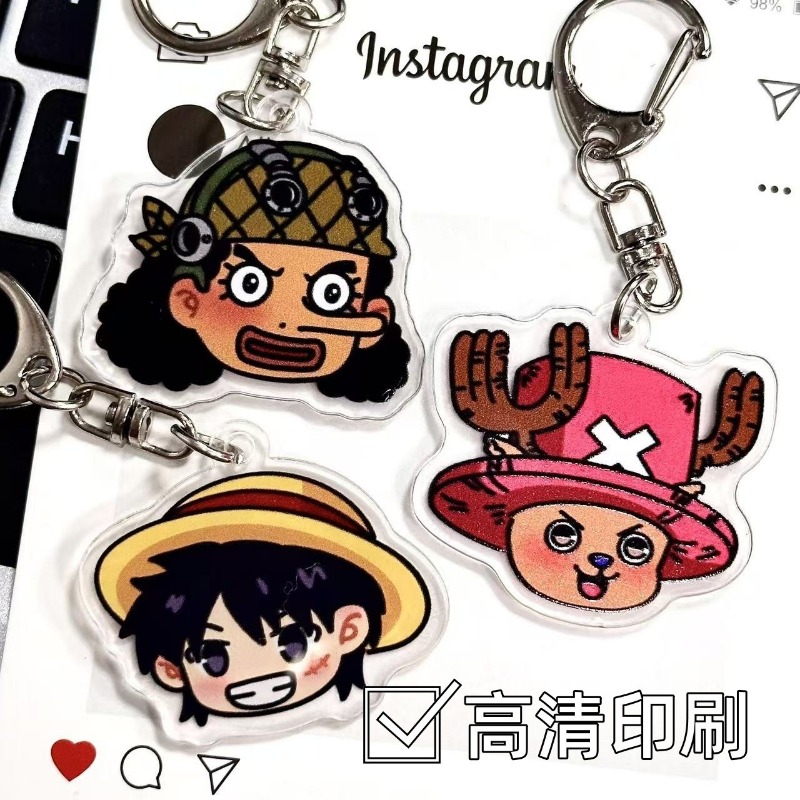 Luffy Anime Merchandise - One Piece Anime Merchandise Portachiavi in