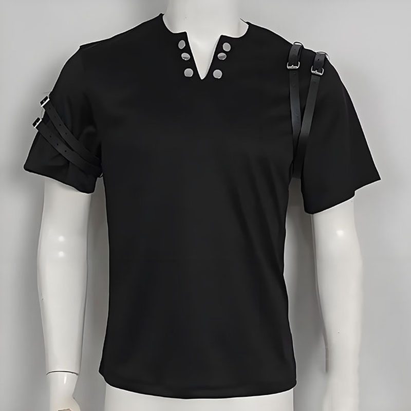 Nuova T-shirt Nera a Maniche C - Anime Merchandise Clothes recensione e prezzo