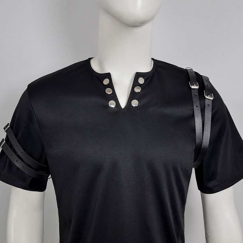 Nuova T-shirt Nera a Maniche C - Anime Merchandise Clothes recensione e prezzo