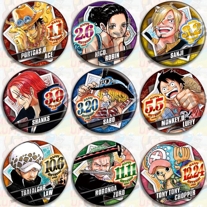 One Piece Anime Badge Set Merc - Luffy Anime Merchandise recensione e prezzo