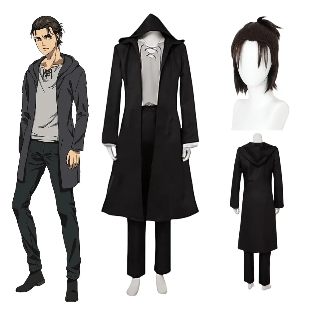 Costume Cosplay Eren Jaeger 20 - Anime Merchandise Clothes recensione e prezzo