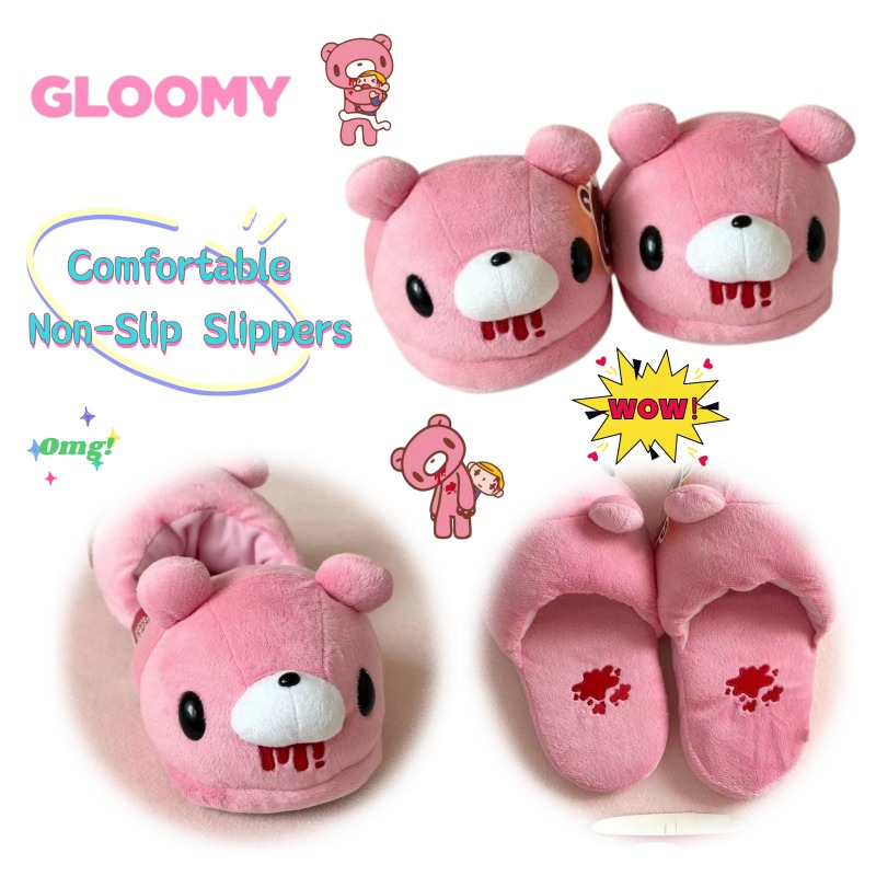 Pantofole in cotone Gloomy Bea - Anime Merchandise In Japan recensione e prezzo